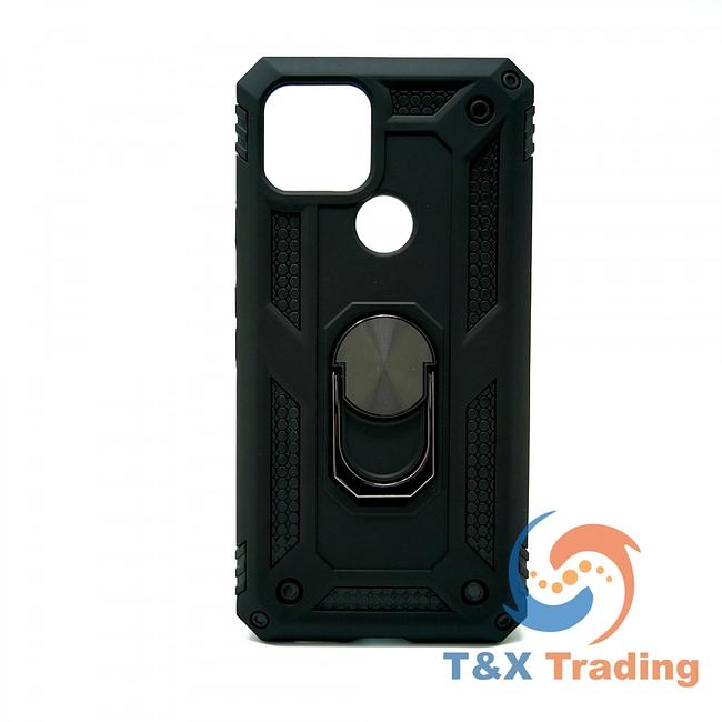 Google Pixel 5 - Transformer Magnet Enabled Case with Ring Kickstand