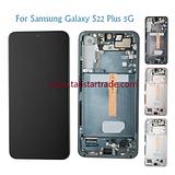 LCD Assembly with Frame OLED for Samsung S22 Plus S906 S906W S906U S906F