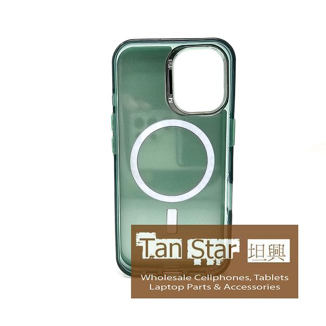 Apple iPhone 13 / 14 - MAGNETO Chrome Edge Magnet Ring Silicone Case