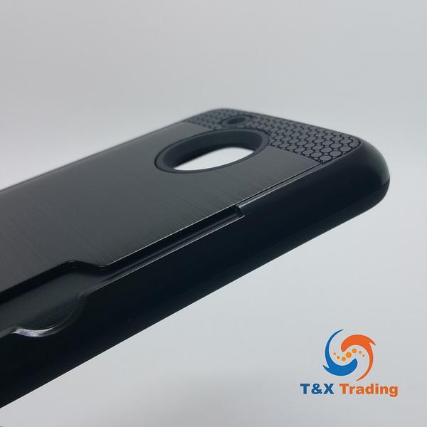 Motorola Moto G5 - Slim Sleek Case with Credit Card Holder Case