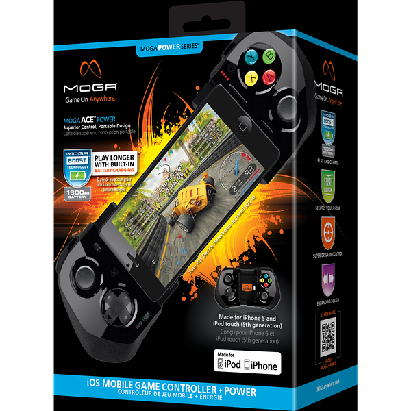 Moga Ace Power - iOS Mobile Game Controller + Power