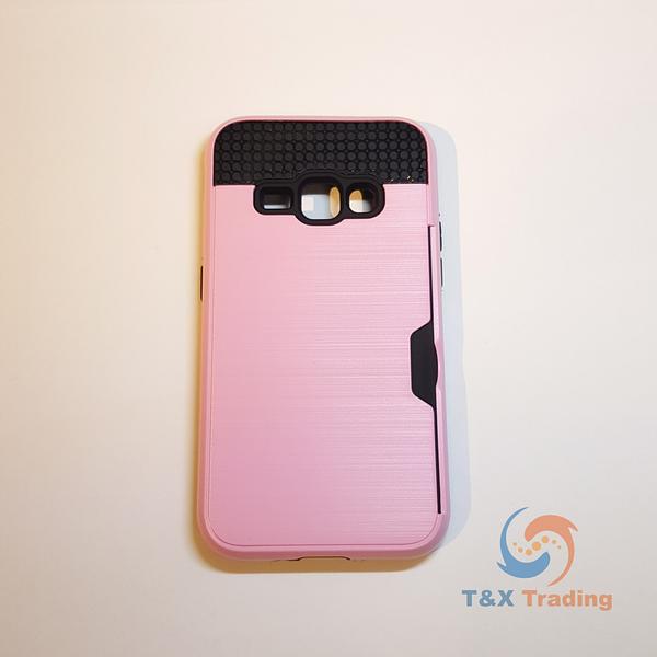 Samsung Galaxy J1 - Slim Sleek Case with Credit Card Holder Case