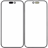 2 in 1 (Glass + OCA Pre-Installed) For iPhone 15 Pro Max