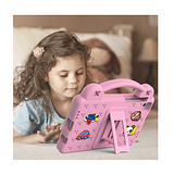 Samsung Galaxy Tab A11 Plus 11" 2025 (X230) - Kids Heavy Duty Shockproof Case with Removable Dolls and Kickstand