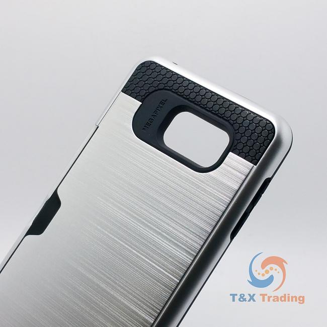 Samsung Galaxy Core Prime - Credit Card Holder Case with Kickstand