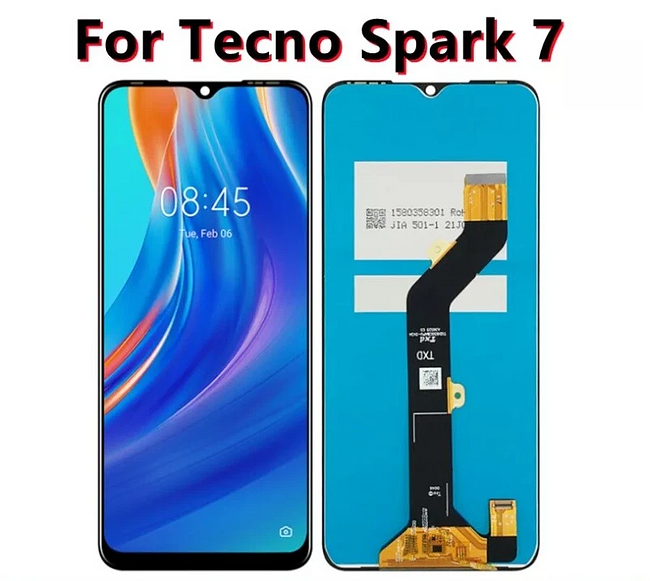 lcd digitizer assembly for Tecno Spark 7 KF6