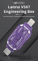 Lanrui V587 One-Click DFU Recovery Boot Mode Engineering Box for iPhone/Samsung Phones