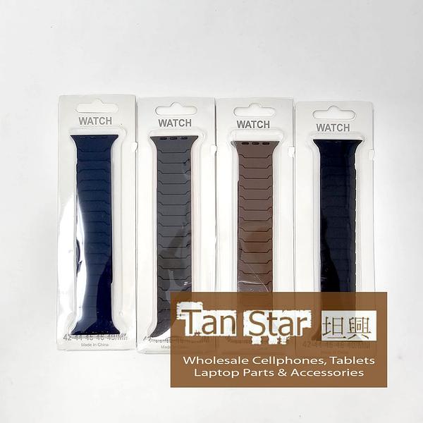 Apple iWatch 38mm / 40mm / 41mm / 42mm ( Series 10 ) - MECHA Magnet Watch Band Strap  (Mix Colors)