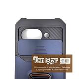 Google Pixel 9a - Secure Card Holder Magnet Enabled Case with Ring Kickstand