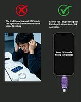 Lanrui V587 One-Click DFU Recovery Boot Mode Engineering Box for iPhone/Samsung Phones
