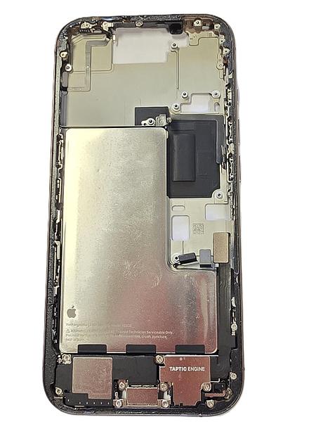 mid frame bezel with battery for iPhone 16 Pro (origonal pull, good condition)