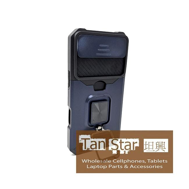 Apple iPhone 17 Air - Secure Card Holder Magnet Enabled Case with Ring Kickstand