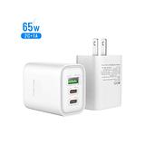 Miccell 65W Fast Wall Power Adapter Charger