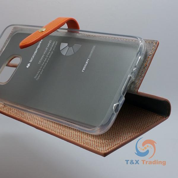 Samsung Galaxy S7 Edge - Goospery Milano Diary Case