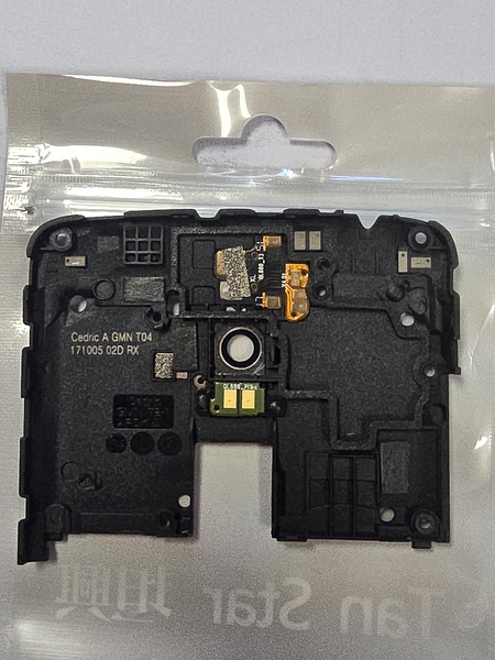 mid frame with flashlight for Motorola Moto G5 XT1670 XT1671