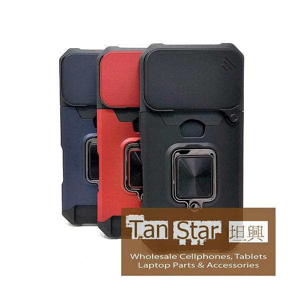 Apple iPhone 17 Pro Max - Secure Card Holder Magnet Enabled Case with Ring Kickstand