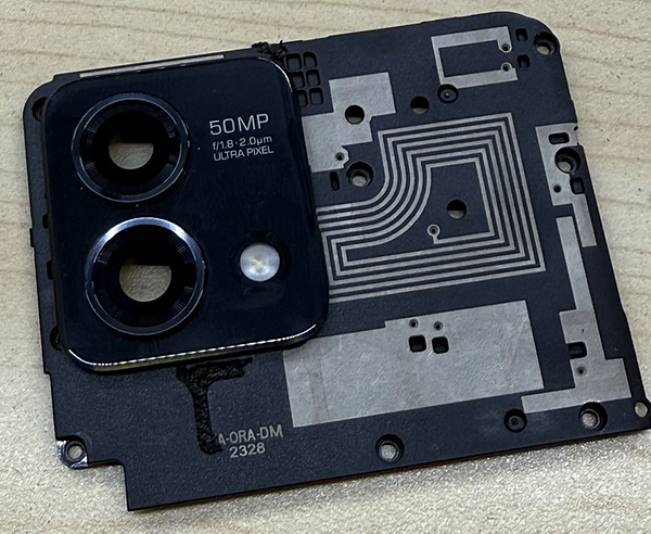 back camera LENS with frame for Moto G Stylus 5G 2023 XT2315