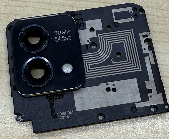 back camera LENS with frame for Moto G Stylus 5G 2023 XT2315