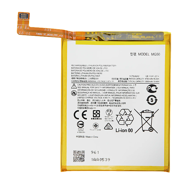 replacement battery MG50 for Motorola Moto G9 Plus XT2087