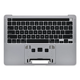 top case with battery for Apple 13" MacBook Pro  A2251 (original pull, Canadaian English, good condition)