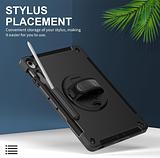 Samsung Galaxy Tab S10 FE Plus 13.1" (X620) - Heavy Duty Shockproof Rotatable Case with Kickstand