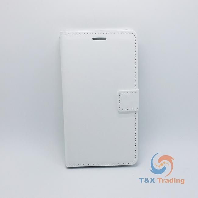 Samsung Galaxy Grand Prime - Book Style Wallet Case With Strap