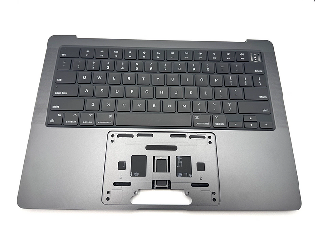 top case assembly (Canadian English) for MacBook Pro 14" 2024 A3112 (original pull, some scratches, with battery)