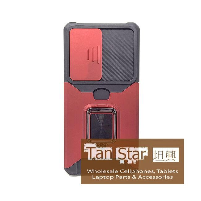 Samsung Galaxy S26 Ultra - Secure Card Holder Magnet Enabled Case with Ring Kickstand