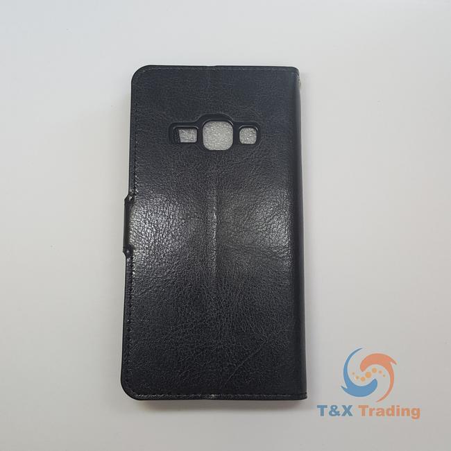 Samsung Galaxy J1 - Book Style Wallet Case with Strap