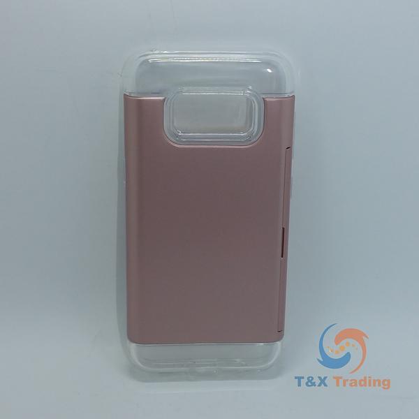 Samsung Galaxy S8 - Shock Resistant Credit Card Slider Case