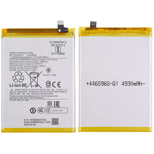 replacement battery BN5Q for Xiaomi Redmi 13C POCO C65 POCO M6
