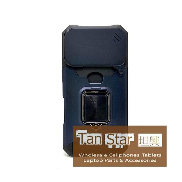 Apple iPhone 17 Pro - Secure Card Holder Magnet Enabled Case with Ring Kickstand