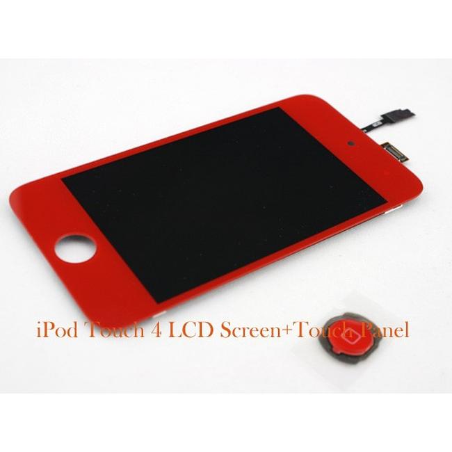 IPOD TOUCH 4 4G LCD TOUCH DIGITIZER SCREEN AND HOME BUTTON