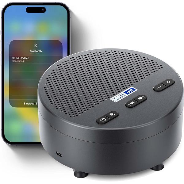 DEEP White Noise Machine & Wireless Bluetooth Speaker