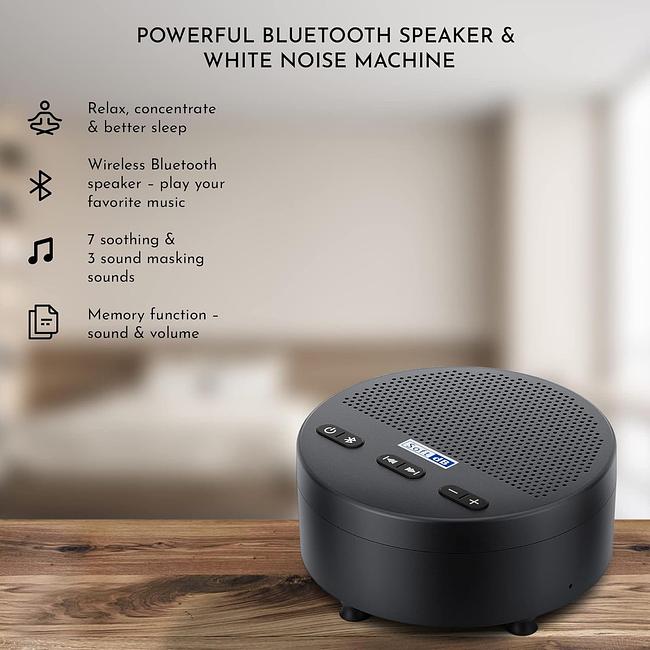 DEEP White Noise Machine & Wireless Bluetooth Speaker
