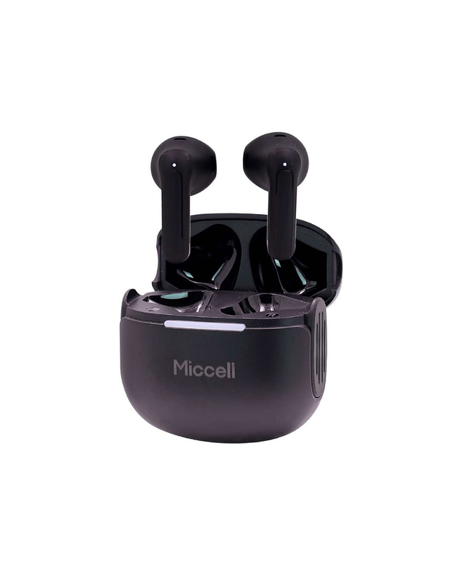 Miccell Wireless Earpods - Wireless bluetooth Earbuds with Charging Box and Support Wireless Charging VQ-BH109