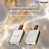Miccell Smartwatch Wireless Magnetic Charger for Apple iWatch and Samsung VQ-W08