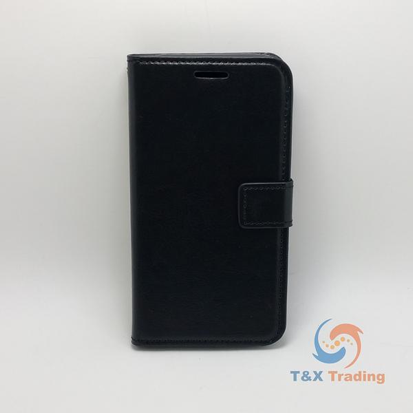 Apple iTouch 5 / 6 - Book Style Wallet Case with Strap for iPod Touch