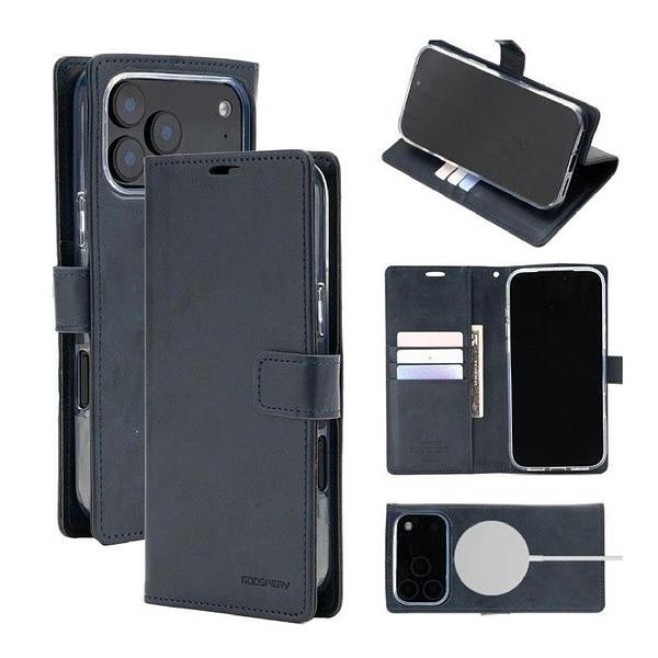 Apple iPhone 17 Pro Max - Goospery Blue Moon Diary Case