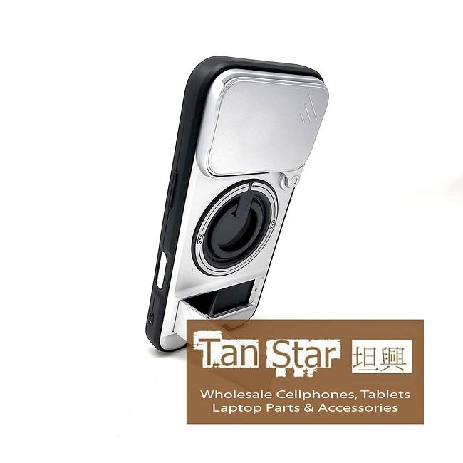 Apple iPhone 17 - ShutterGuard Magnet Enabled Case with Ring Kickstand